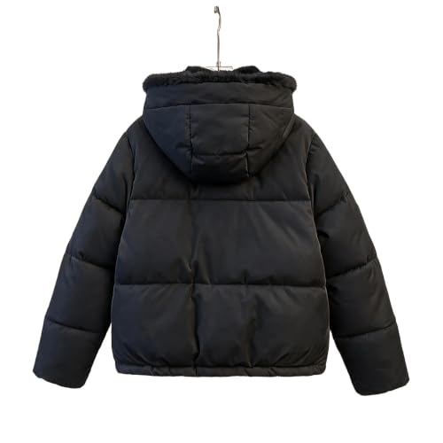 Women's Winter Coats Warm Fleece Lined Puffer Jackets Winter Hooded Coats - image 4