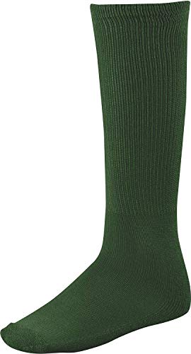 Twin City Team Sock Solid Youth Shoe Size 12-4 Dark Green2