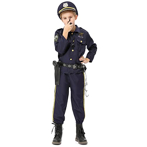 Disfraz de Policía para Niños Talla S (5-7) miniatura 2