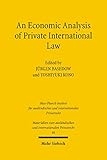 An Economic Analysis of Private International Law (English Edition)