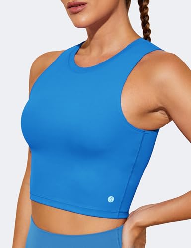Image of Natural Feelings Nudi Sports Bras for Women Removable Padded Yoga Tank Tops Sleeveless Fitness Workout Crop Tops