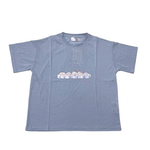 Sanrio×しろたんコラボ 半袖Tシャツ ハローキティ ハンギョドン ポムポムプリン シナモロール しろたん レディース