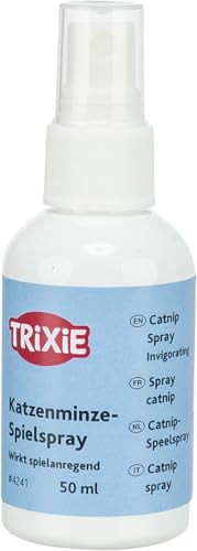 Titel: TRIXIE Catnip-Spielspray - regt zum Spielen und Schmusen an - einfach aufsprühen - 50 ml - 4241