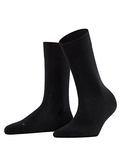 FALKE Women's Sensitive London Socks, Wide Top, Skin-Friendly, Great for Diabetics, Flat Seams, Breathable, Cotton