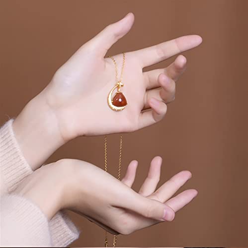 Collier Pendentif Agate S925 : Cadeau Idéal Saint-Valentin - 4