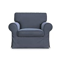 Housse De Fauteuil Ikea Ektorp, Housse De Fauteuil Ikea Ektorp, Housse De Fauteuil Ikea Ektorp Housse De Fauteuil Ektorp, Motif Floral Et Quadrillage - Canada