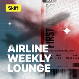 Airline Weekly Lounge Podcast Por Skift arte de portada