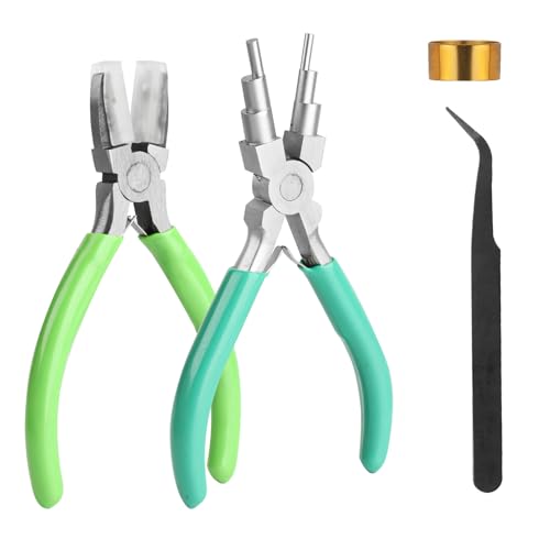 2 Pcs Jewelry Pliers Set, Jewelry Making Tools for Jewelry