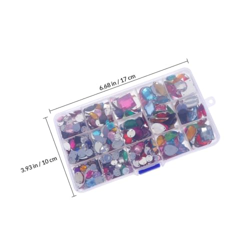 Piedras de strass acrílicas planas para personalizar chaquetas de mezclilla y vestidos 3