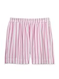 [ジェラート ピケ] 接触冷感ストライプパイルショートパンツ PWCP252364 レディース PNK Free Size
