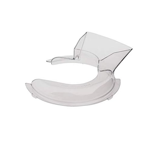 Original protección contra salpicaduras con ayuda de llenado 5KN1PS accesorios para robot de cocina KitchenAid Artisan, Classic Ultra Serie