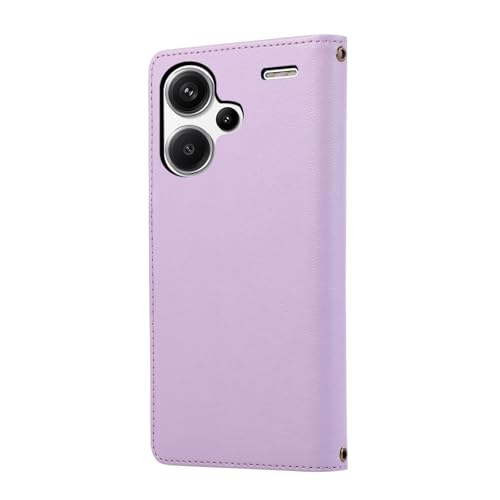Étui Redmi Note 13 Pro Plus 5G résistant aux rayures avec protège-écran cuir - 6