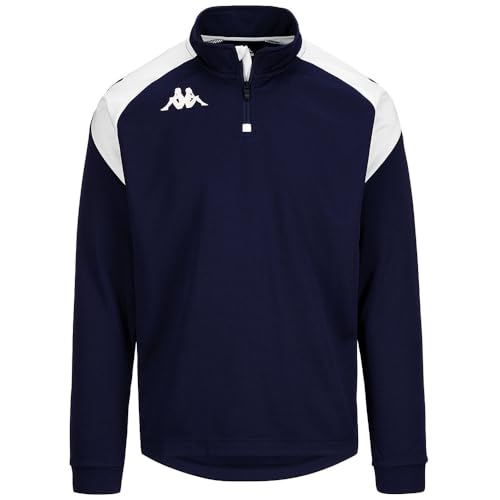 Kappa Lovato Half Zip enfant 8 ans : le sweatshirt idéal pour la récréation et le sport