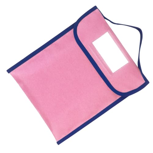 Uonlytech Lightweight Large Capacity Book Pouch Portable Nylon Tote Bag with Handle for Shopping Travel and Daily Use for Book Lovers Students Special Occasions