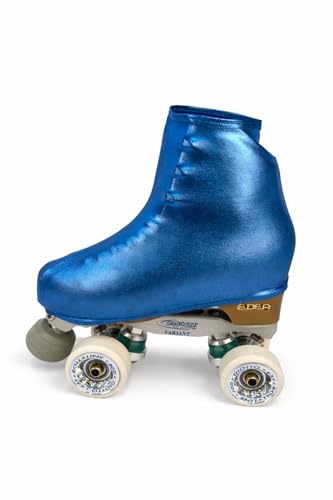 Genérico CRL CRLSPORT Cubre patín para niña y Mujer, Funda PatinSkate, Professional Skating, Patinaje Hielo,artístico o en línea. 180 Densidad. Talla Universal Adulto y niños. Color Azul Brillante