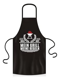 YORA Grillschürze 'Mein Grill, meine Regeln'