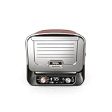 Ninja Woodfire horno eléctrico de exterior 8 en 1, horno para pizza, asador a alta temperatura y ahumador con rejilla, bandeja Pro-Heat y otros accesorios, 6 ajustes para pizza, naranja, OO101EU