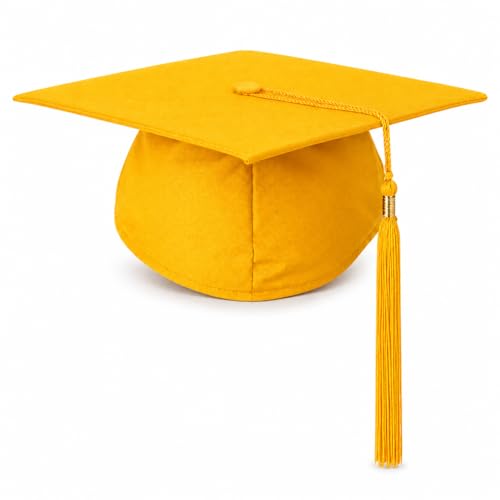 Image of Raj Costume Graduation Gown, Cap & Sash Set for Kids & Adults | Matte Polyester Academic Convocation Dress | Graduation Ceremony Robe for School, College & University Degree Day