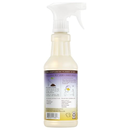 Image of MRS. MEYER'S CLEAN DAY Multi-Surface Everyday Cleaner, Compassion Flower Scent, 16 Fl Oz Bottle - 3 Pack