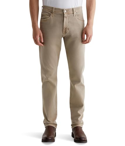 AG Mens Everett Slim Straight Jeans in 7 Years Sulfur Hazel Wood 7 Years Sulfur Hazel Wood 40x32