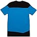 Star Trek: The Next Generation Uniform Adult T-Shirt - Science Blue (Large)