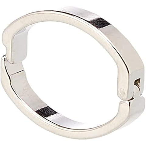 Rayher 2229622 Kettenverschluß Clip, 25x20mm, Material: Brass, Verschluss, Karabiner Cover