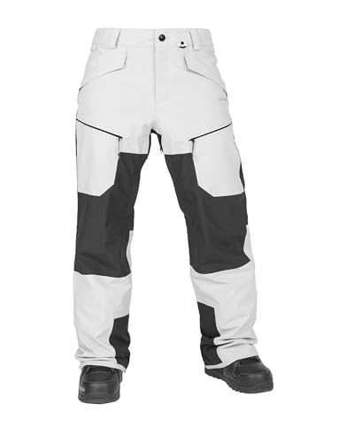 Volcom Women's Stone MICA 20K Snowboard Ski Pant Cloud Grey