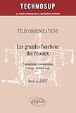  TÉLÉCOMMUNICATIONS - Les grandes fonctions des réseaux - Transmission, commutation, routage, multiplexage (Niveau B)