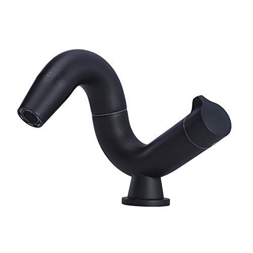 Vanne en cuivre pour robinet de cuisine et drainage noir