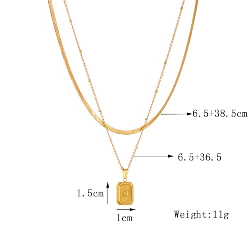 Collier carré géométrique pour sublimer votre robe de soirée dorée