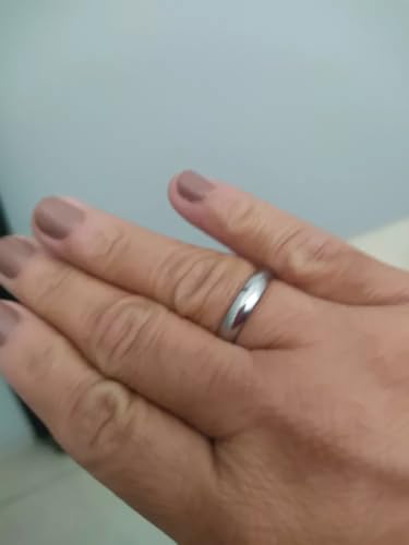 Alianças Par 4mm Prata Inoxidavel com Caixa de Veludo e Anel Solitário Anatomicas Compromisso Namoro