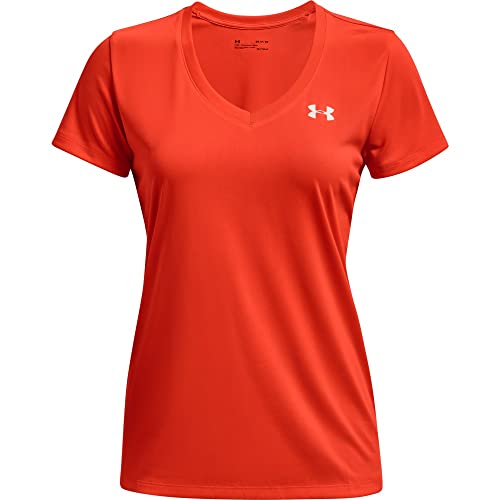 Image of Under Armour Womens Tech V-Neck Short-Sleeve T-Shirt
