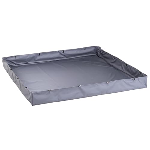 Ferplast Gehege für Meerschweinchen HUB 04, Ideal für kleine Tiere Käfig, Innen-/Außenbereich Tiergehege, Wasserdicht - Maschinenwaschbarer Boden, Erweiterbar und Modular, 140 x 140,5 x 59,5 cm