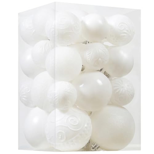 Christmas Ball Ornaments - 30pcs Shatterproof Christmas Ornaments...