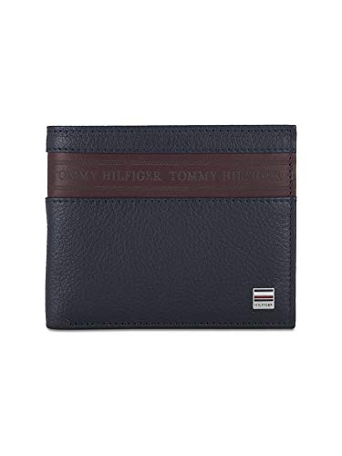Tommy Hilfiger Navy/Wine Men's Wallet (Emery)