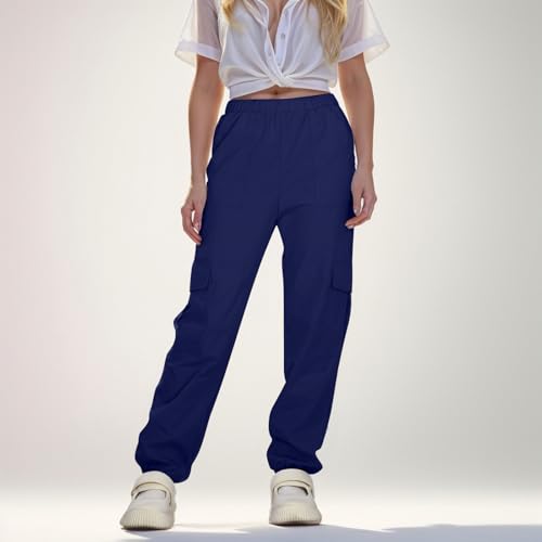 Pantalon cargo fille pour remplacer le jean rigide jogging extensible et tendance - 3