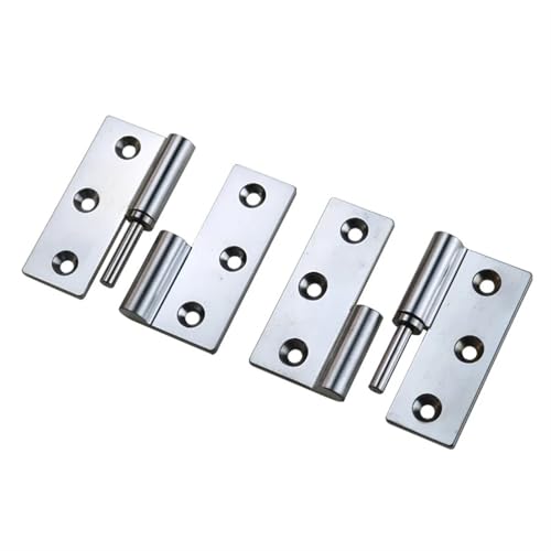 Charnière industrielle amovible 3 pouces charnière d'angle robuste mate - 4