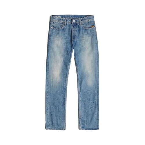 G-Star Herren Mosa Straight Jeans Jeans, Mehrfarben (Vintage Cirrus Blue D23692-d498-h481), 31W / 32L – Ansicht 3