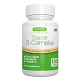 Super B-Complex - Vitamines B Méthylées, 180 Petits Comprimés Vegan à Haute Absorption...