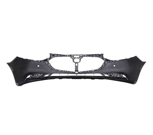 Image of FitParts Compatible with Mazda 3 2019-2025 Front Bumper Cover Sedan Only, Mexico Built. W /O Park Holes. Primed, New BDTS50031EBB MA1000254