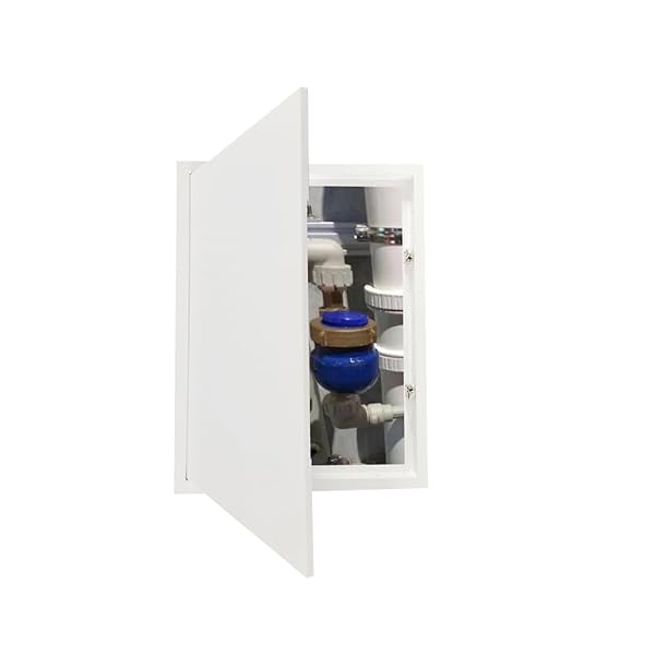 Fengze Heavy-Duty Metal Spring Loaded Access Panel -18 x 24 Inch Strong Steel Sheet with Touch Latch No Key Needed by fengze - Used condition - US$76.00