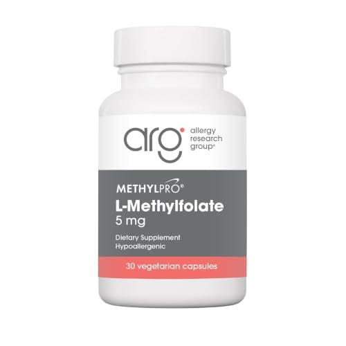 MethylPro L-Methylfolate 5 mg - L Methyl Folate Methylfolate Supplement for Women & Men Methylated Vitamin B9 (5-MTHF) for Brain Health Focus Calm - 30 Capsules (Pack of 1)