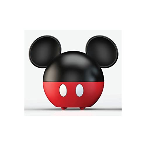 Image of Disney Mickey Mouse Ultrasonic Diffuser with Built-in Bluetooth Speaker, Classic Disney Character Design, Last up to 8 Hours, 100 ML Tank Capacity, Bluetooth 5.1