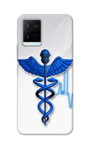 Image of Printed Hard Back Cover Case for Vivo Y21 | Y21T | Y21s | Y21e | Y21A | Y21G Back Cover (Medical Doctor) -1803