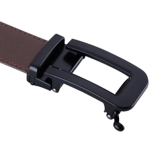 Image of Labnoft Men's PU Leather Auto-lock Belt