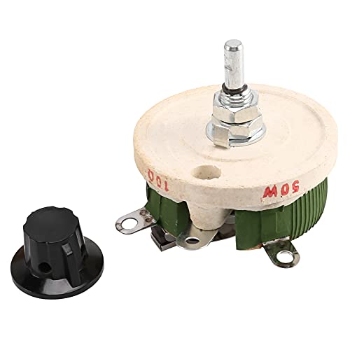 MARALANG 50W 10 Ohm Ceramic Potentiometer Variable Taper Pot Resistor Rheostat