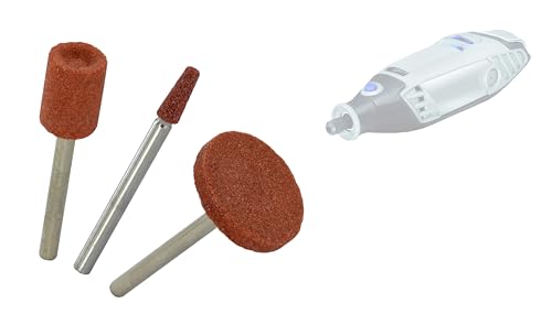 TIVOLY - Set di 3 mole corindone multi-forme - affilatura,