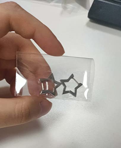 Caiyao 14K Gold Plated Stainless Steel Hypoallergenic Small Star Rectangle Heart Triangle Rhombus Square Horseshoe U Shape Huggie Earrings for Women Minimalist Lightweight Chunky Hoop Earrings2