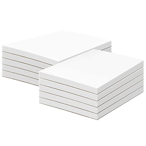 Bloc-notes blanc de qualité supérieure pour une écriture fluide lot 10 pads 4x6
