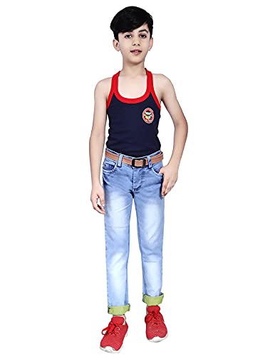 Berry Blue Color Slim fit Jeans 